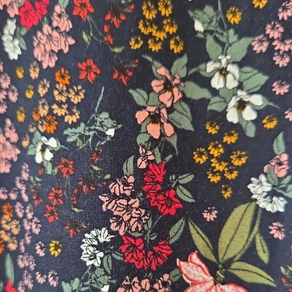 LOFT Multicolor Floral Dress - Picture 3 of 8